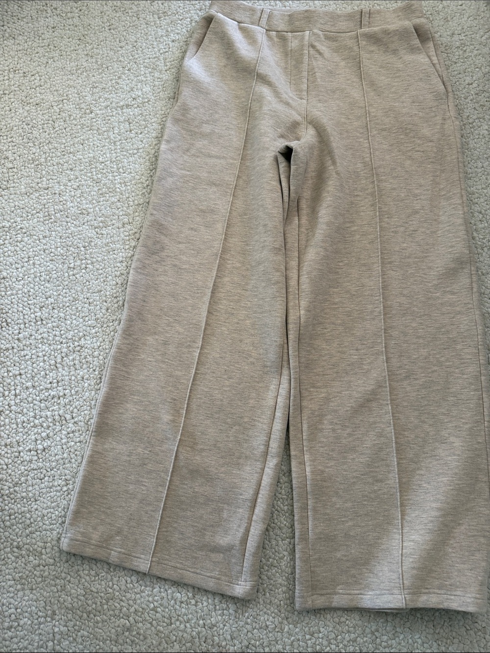 OGL brand 2 piece sleeveless turtleneck and wide legged knit pants, Size L - Picture 8 of 14